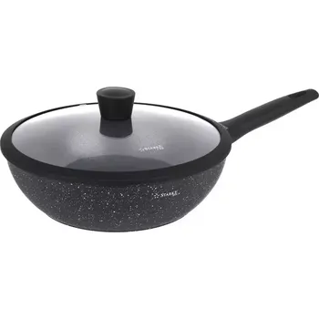 Pánev Pánev wok 28x8 cm s víkem Starke PK Sirius AER+