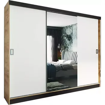 Kancelářská sestava Skříň Retro 200 1l Craft / Přední Bílý