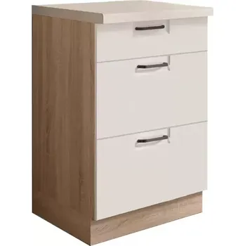 Kuchyňská Skříňka Favorit 9D Sonoma/White