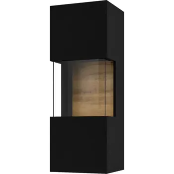 Obývací stěna Vitrína 1D Ava 07 černá