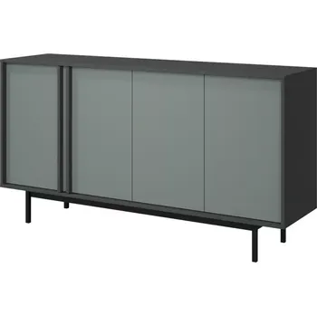 Kancelářská sestava Komoda 160 Alsy 6 aloes/antracit