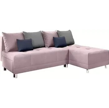 Sedací souprava Rohová sedací souprava Max New Vena 10+18+15 růžová