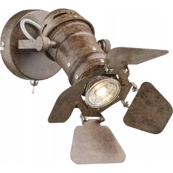 Nástěnné svítidlo Nástěnné svítidlo Globo hnědé GU10 50 W