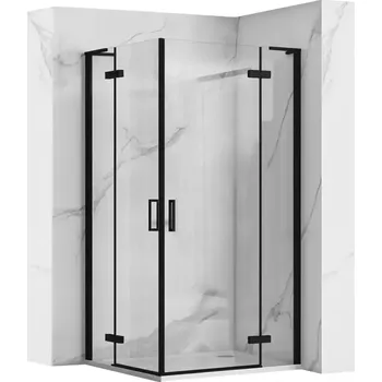 Sprchový kout Hugo Rea K6602 100x100x200,5 black
