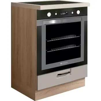 Kuchyňská Skříňka Favorit 17D Sonoma/Latte