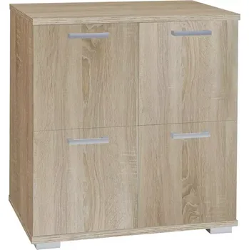 Kancelářská sestava Komoda 4D Polaris dub sonoma