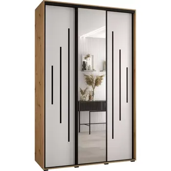 Předsíňová stěna Skříň 45 Canaris 13 150 artisan/bílá/černá