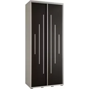 Předsíňová stěna Skříň 45 Canaris 12 100 bílá/černá/silver