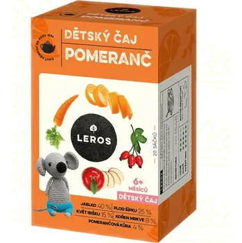 Leros Dětský čaj pomeranč  20x 2 g