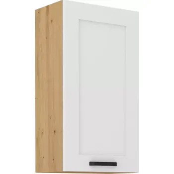 Kuchyňská skříňka LUNA bílá mat/artisan 50g-90 1f