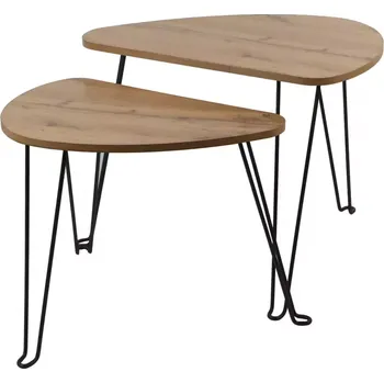 Obývací stěna Konferenční Stolek Loft 8647 C vintage wood