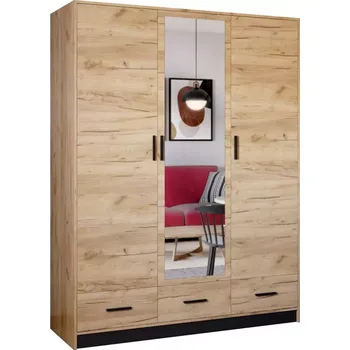 Kancelářská sestava Skříň Sophie 150 craft/černá