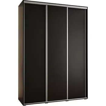 Předsíňová stěna Skříň 45 Canaris 1 190 černá/silver