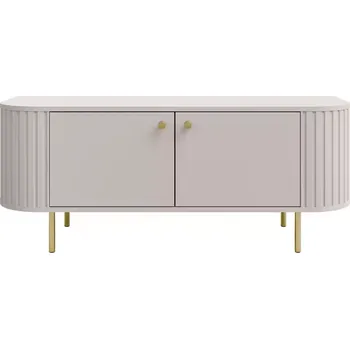 Komoda Tv stolek Ovalio 302 2F pískově béžová