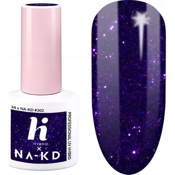 Lak na nehty Hybridní lak barevný hi hybrid Fialový 5 ml