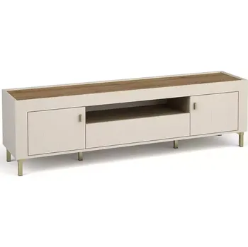 Obývací stěna TV Stolek Mossa M08 2D1S dub whisky/cashmere