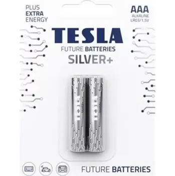Článková baterie Baterie Tesla AAA LR03 Silver+ 2 ks