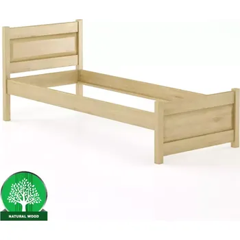 Ložnicová sestava Postel Buk Lk120–80x200 syrová