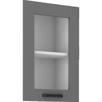 Kuchyňská skříňka Kuchyňská skříňka Luna dustgrey/bílá 40GS-72 1F