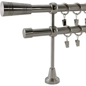 Garnýž dvouřadá 240 cm Tubo Fi 19 nikl