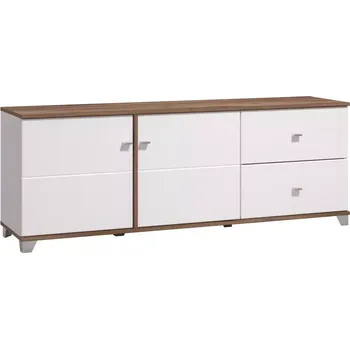 Obývací stěna Tv stolek Burgundy bílá/dub 11012060