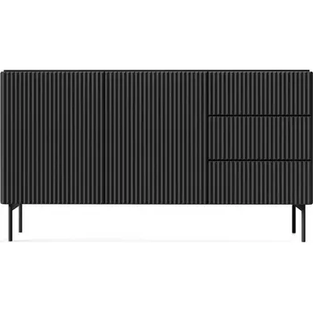 Obývací stěna Komoda Multi D 147 2D3S černá