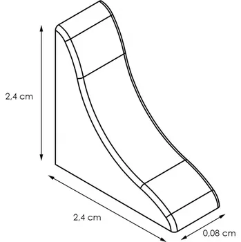 Kuchyňská pracovní deska Rovné Zakončení – Buk Lws-024