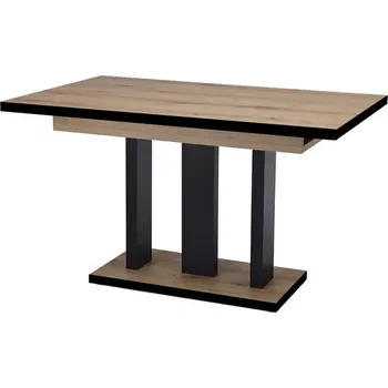 Jídelní set Stůl Appia Black 210 dub evoke