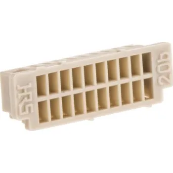 Elektrický konektor Pouzdro konektoru, řada: DF13, rozteč: 1.25mm, počet kontaktů: 20, počet řad: 2, orientace těla: Rovný, Samice,