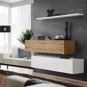 Dětský pokoj Komoda Switch II Line Wotan/Bílá Wtwl Sw SB2 - L