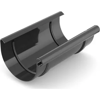 okap Spojka žlabu 75 mm Bryza černá