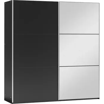 Ložnicová sestava Skříň Vigo 120 černá/zrcadlo