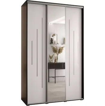 Předsíňová stěna Skříň 45 Canaris 13 160 černá/bílá/silver