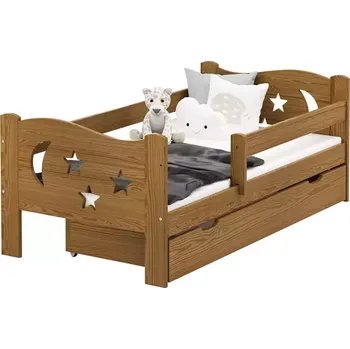 Ložnicová sestava Postel Mikołaj 80x140 dub