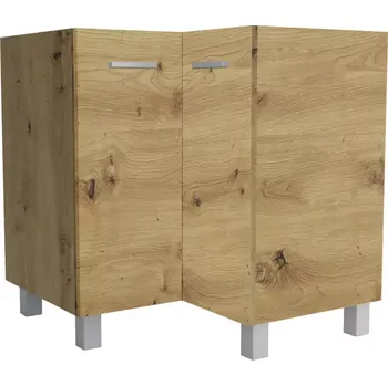 Kuchyňská skříňka Kuchyňská Skříňka Lucjan 90/90 dn dub artisan