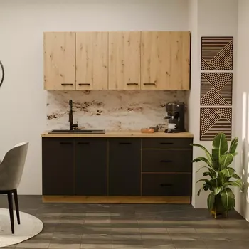 Kuchyňská linka Kuchyňská linka Modena 180 cm bez pracovní desky