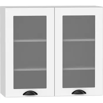 Kuchyňská Skříňka Adele Ws80 bílý puntík/bílá