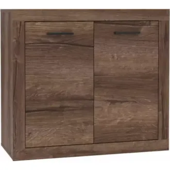 Ložnicová sestava Komoda Trass 93 cm Dub/Černá