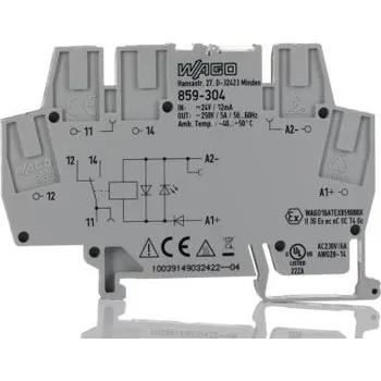 Relé Relé rozhraní 24V dc Lišta DIN 859 250V ac
