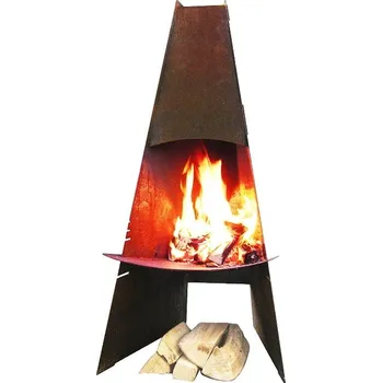 Zahradní krb Venkovní krb/gril, nízkolegovaná ocel