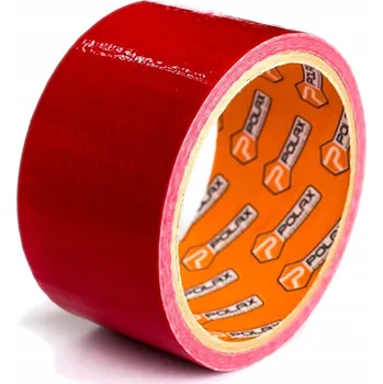 Lepicí páska Opravná páska červená 48mm x 10m Polax