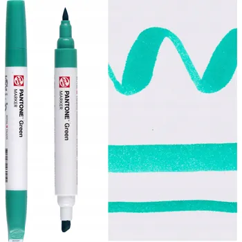 Dvojitý pigmentový fix PANTONE Talens, voděodolný, ZELENÝ