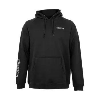 Pánská mikina PRESTON INNOVATIONS Black French Terry Hoodie Velikost: XXL