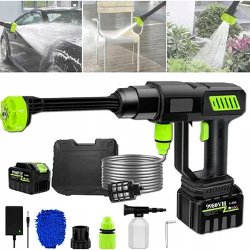 Vysokotlaký čistič AKUMULÁTOROVÁ TLAKOVÁ MYČKA VÝKONNÁ SILNÁ AKU 68 BAR