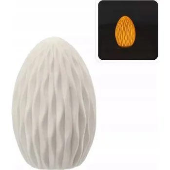Velikonoční dekorace Vajíčko bílé 10,8x10,8x18,5 cm