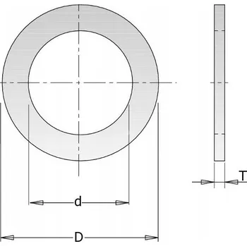Vrták 299.222.00 Redukce pro pily D=20 d=16 T=1,2