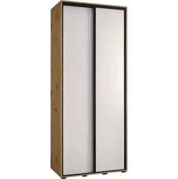 Předsíňová stěna Skříň 45 Canaris 1 120 artisan/bílá/černá