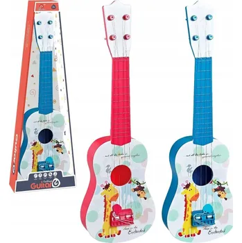 Hudební nástroj pro děti Žirafa kytara pro děti Interaktivní Zvuk Světlo Hračka Dárek