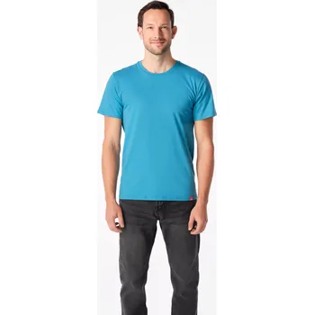 Pánská móda CityZen - AGEN Pánské tričko petrolejové 5XL