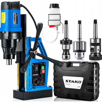 Vrtačka Magnetická vrtačka se závitořezem fi80mm 2050W 16kg MT3 STAKO